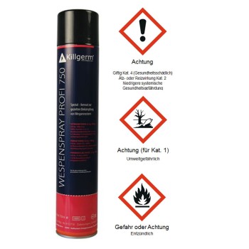 Wespenspray Killgerm 750 NASS