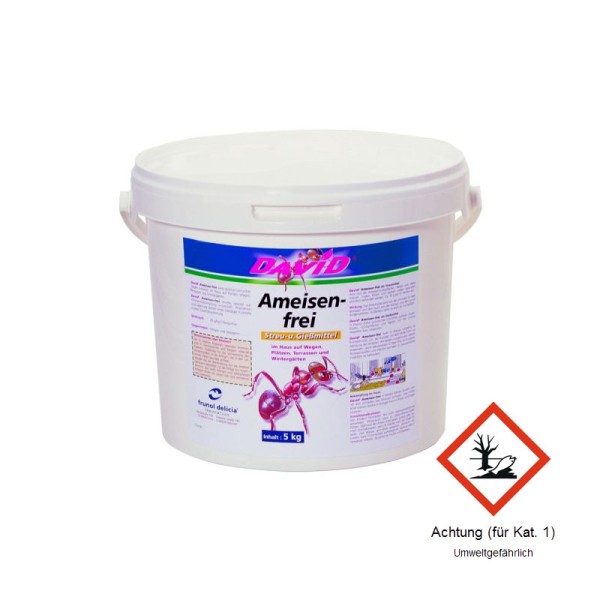 DAVID® Ameisen-frei Streu- und Gießmittel 5kg
