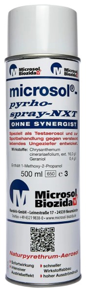microsol®-pyrho-spray (ohne Synergist)