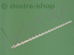 Taubenspikes 1-reihig Vogelabwehr auf Polycarbonat